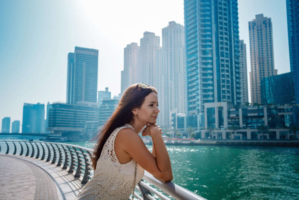 dubai travel tourist woman on vacation walking 2025 01 16 09 20 08 utc 1024x683 1 New Life Dubai
